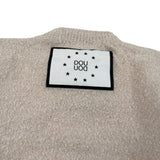 Dou Dou Maglia Girocollo tinta unita Beige per Bambina DX9A60W BEIGE DOU DOU 