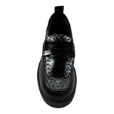 Dou Dou Mocassino tinta unita Nero per Bambina MOC532 NERO DOU DOU 
