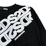 Dropseason2 Shirt Girocollo tinta unita con Stampa Nero per Bambino FW25J101 NERO DROPSEASON2 
