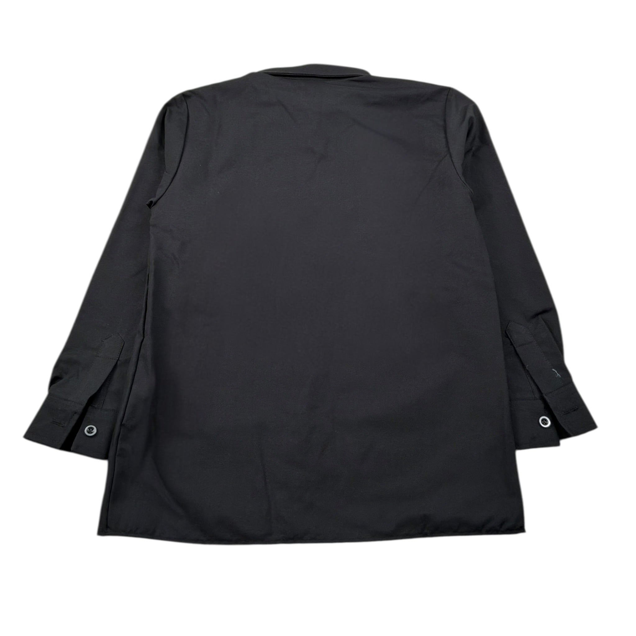 Dropseason2 Camicia Manica Lunga tinta unita Cn Stampa Nero per Bambino FW25K069 NERO DROPSEASON2 