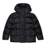 Dsquared2 Giubbino tinta unita con Zip E Cappuccio Nero per Bambino DQ1090 NERO DSQUARED2 