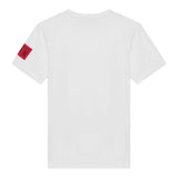 Dsquared2 T-Shirt tinta unita con Logo Bianco per Bambino DQ1820 BIANCO DSQUARED2 