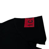 Dsquared2 T-Shirt tinta unita con Logo Nero per Bambino DQ1820 NERO DSQUARED2 