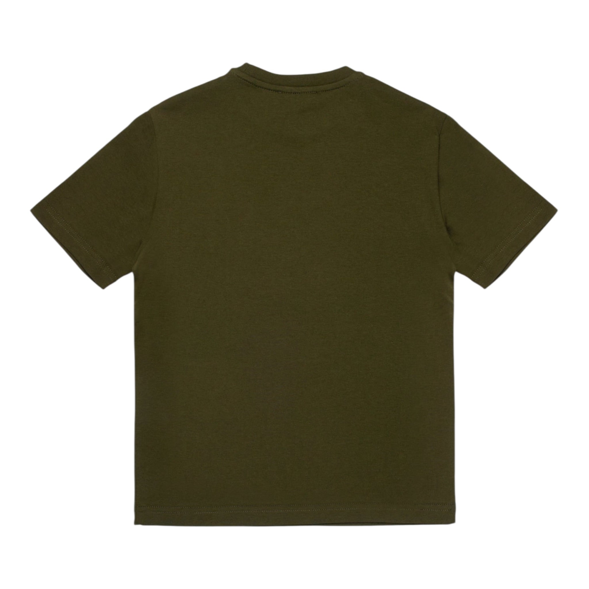 Dsquared2 T-Shirt tinta unita con Logo Verde per Bambino DQ2464 VERDE DSQUARED2 