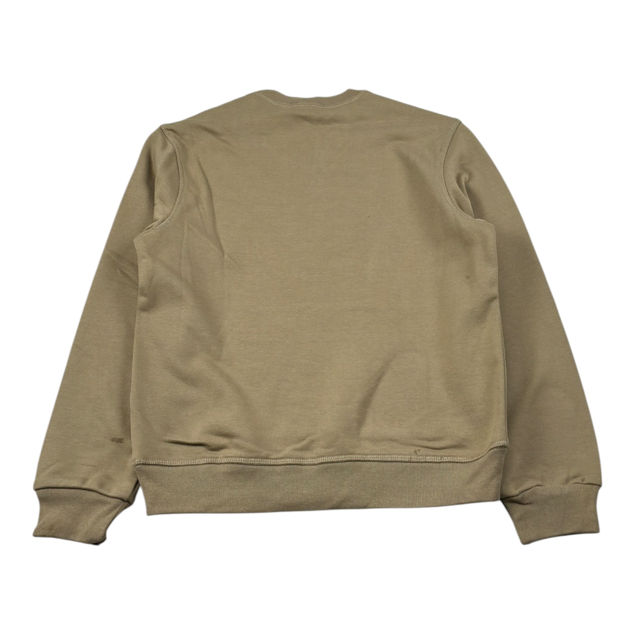 Dsquared2 Felpa tinta unita Girocollo con Stampa Beige per Bambino DQ2469 BEIGE DSQUARED2 