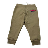 Dsquared2 Pantalone Modello Tuta tinta unita Beige per Neonato DQ2507 BEIGE DSQUARED2 