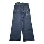 Dsquared2 Jeans tinta unita con Cuciture In Rilievo Blu per Bambino DQ2636 BLU DSQUARED2 