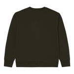 Dsquared2 Felpa tinta unita Girocollo con Stampa Verde per Neonato DQ2860 VERDE DSQUARED2 