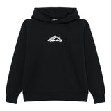 Dsquared2 Felpa tinta unita con Cappuccio E Stampa Nero per Bambino DQ2940X NERO DSQUARED2 