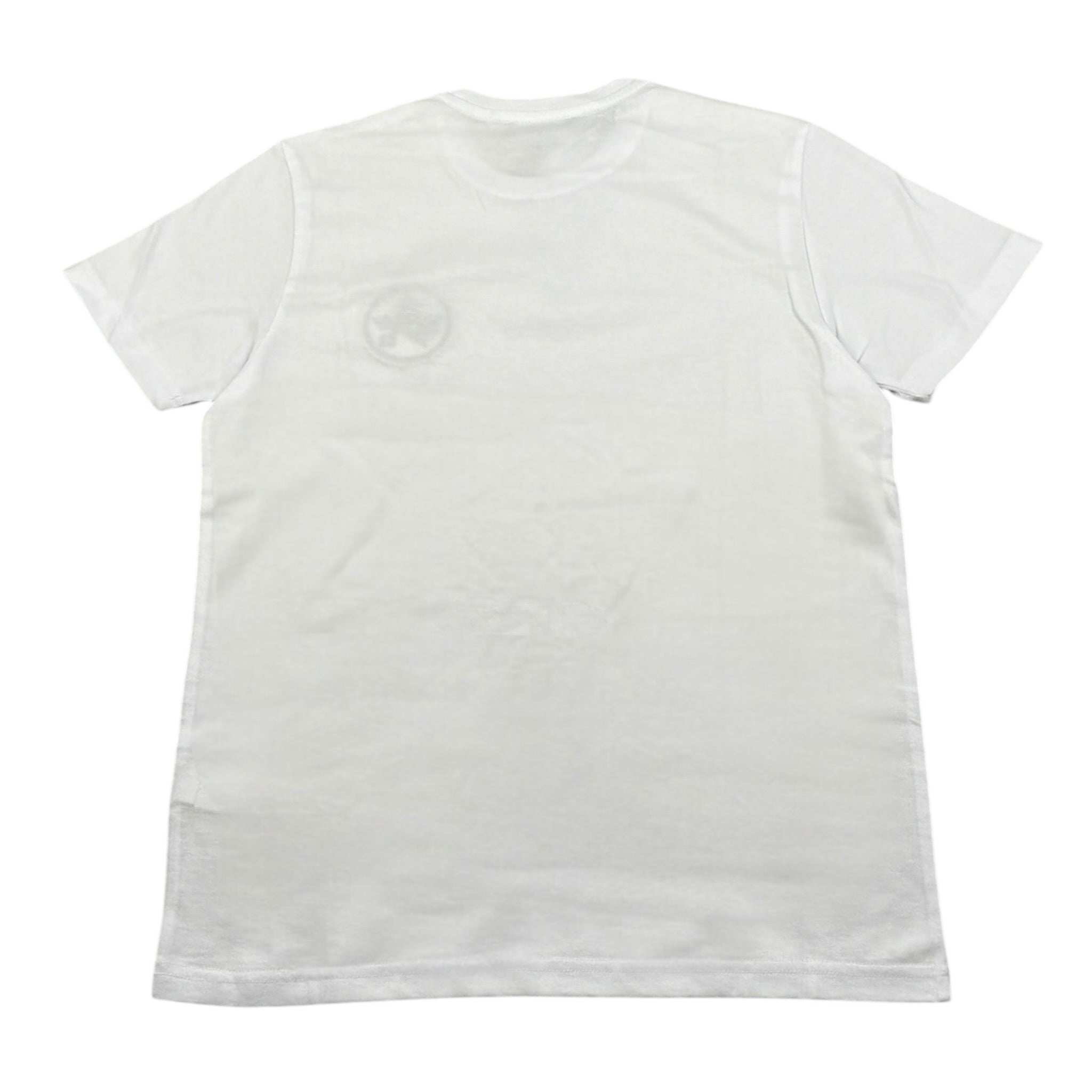 Dsquared2 T-Shirt Girocollo tinta unita con Logo Bianco per Bambino DQ2988 BIANCO DSQUARED2 