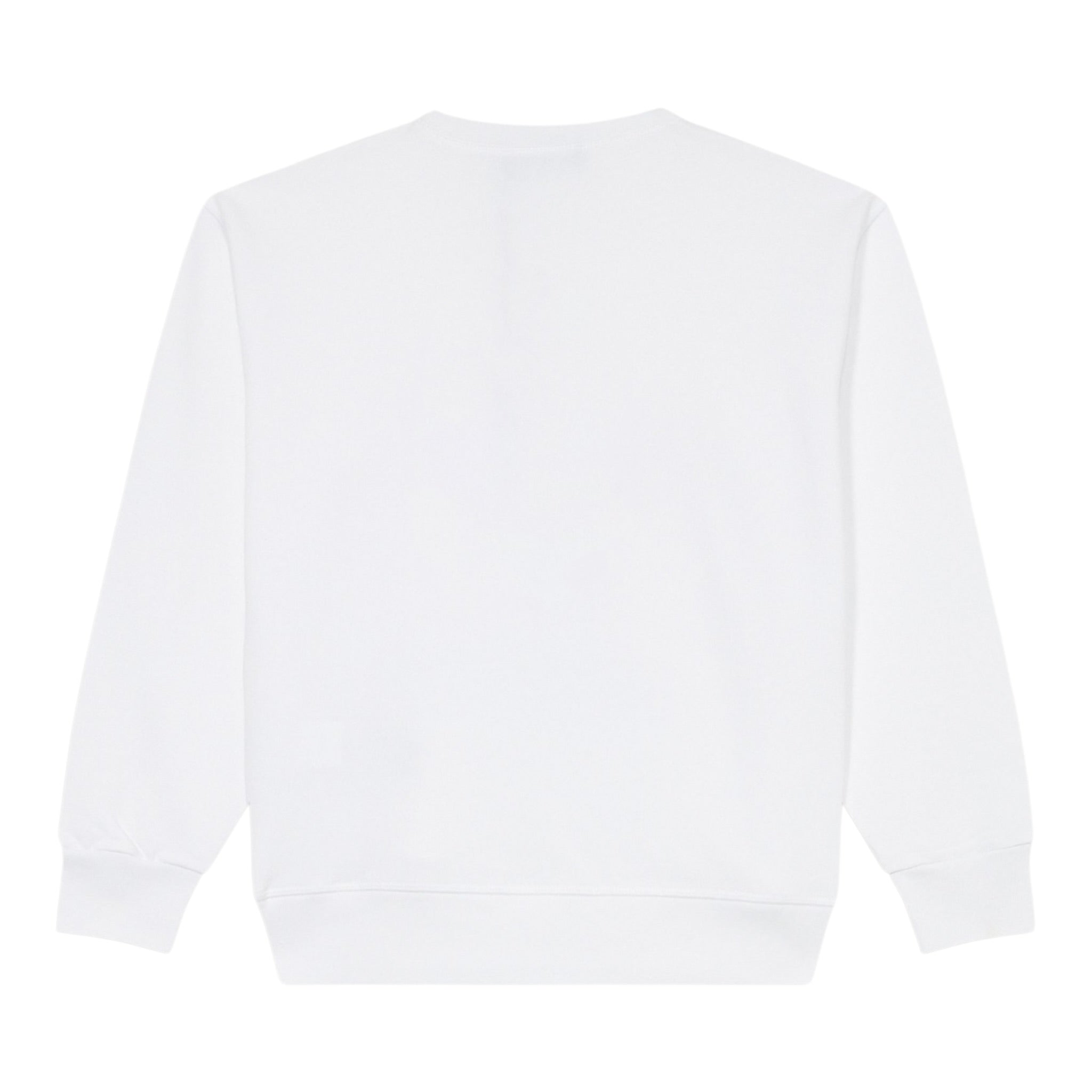 Dsquared2 Felpa tinta unita Girocollo con Stampa Bianco per Bambino DQ3005XXX BIANCO DSQUARED2 