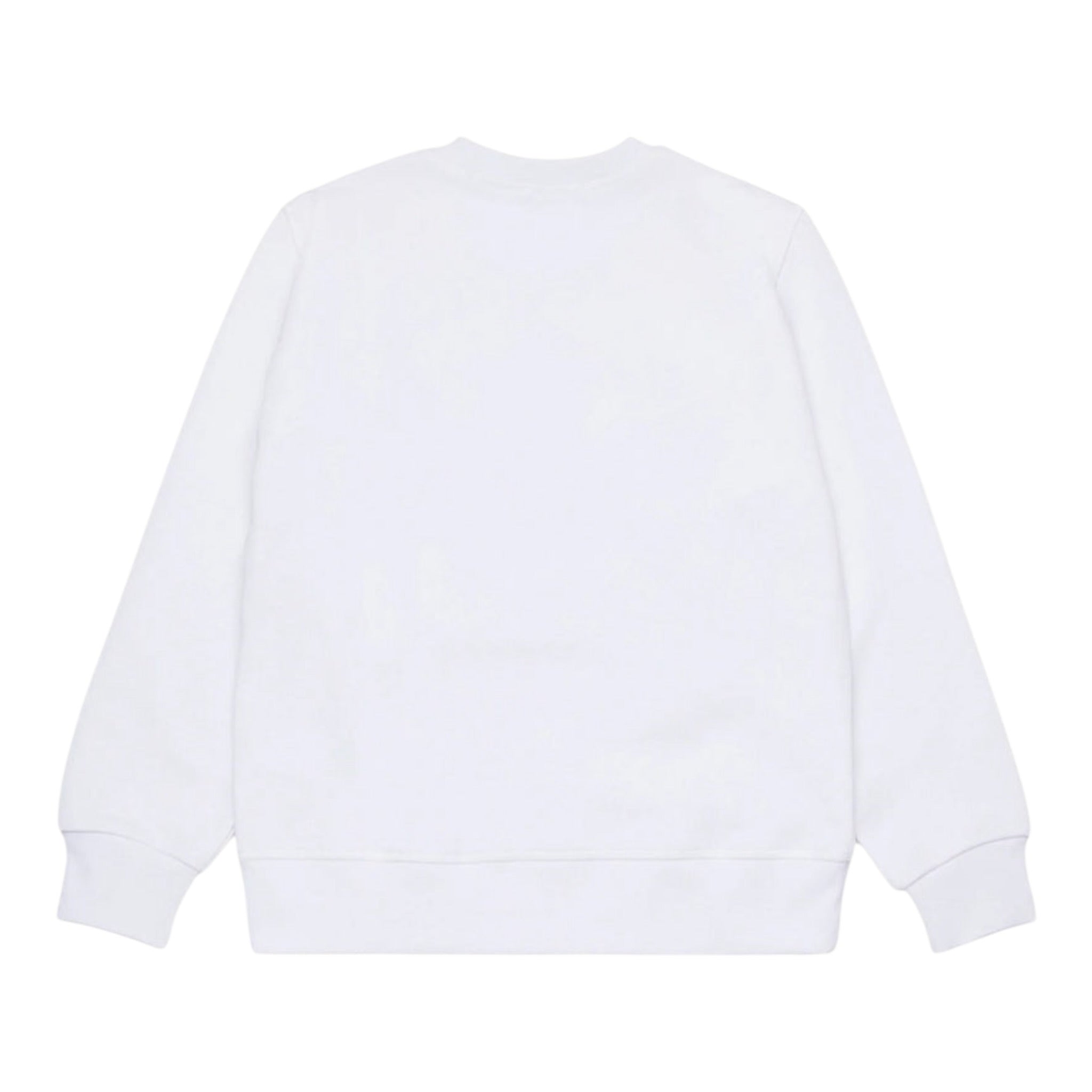 Dsquared2 Felpa tinta unita Girocollo con Stampa Bianco per Bambino DQ3005XXXXX BIANCO DSQUARED2 