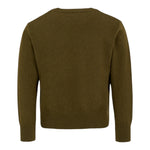 Dsquared2 Maglia Girocollo tinta unita Cn Stampa Verde per Bambino DQ3071X VERDE DSQUARED2 