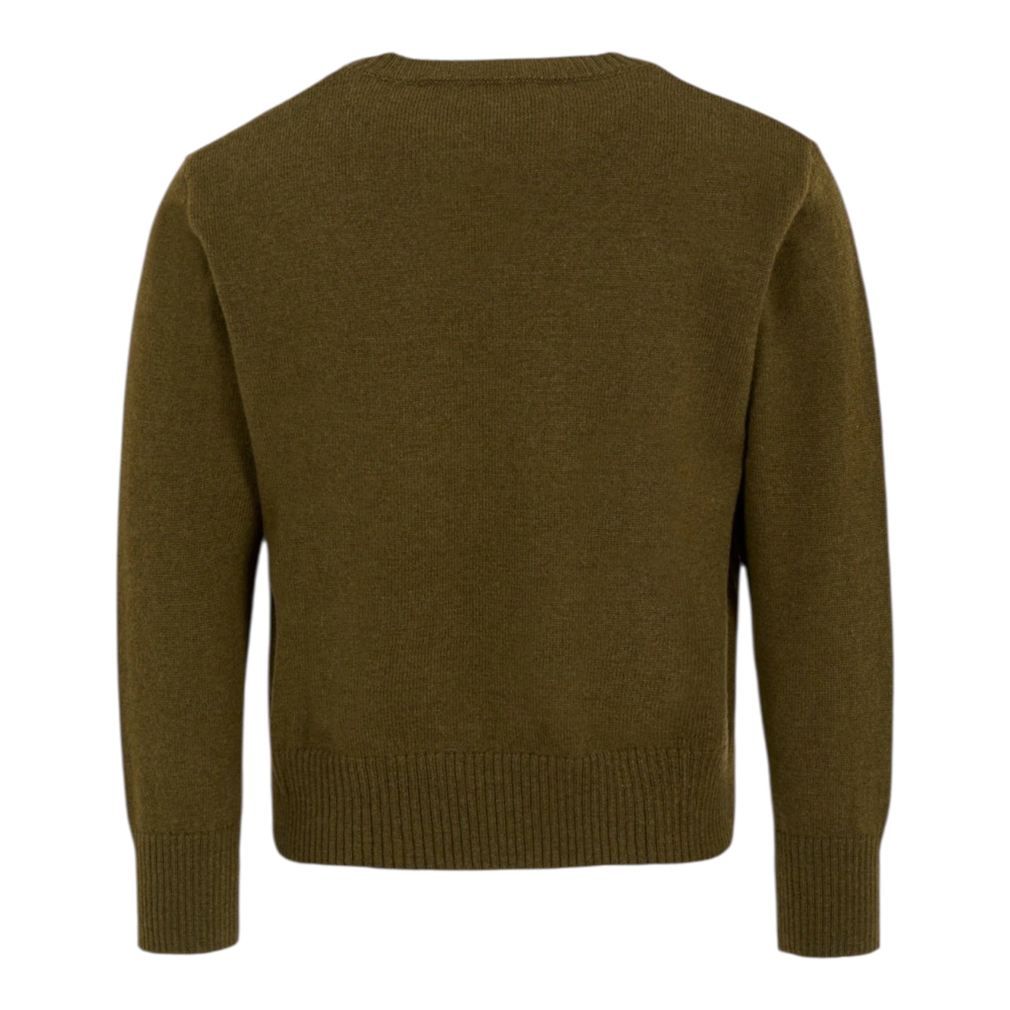 Dsquared2 Maglia Girocollo tinta unita Cn Stampa Verde per Bambino DQ3071X VERDE DSQUARED2 