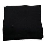 Dsquared2 Sciarpa tinta unita con Logo Nero per Bambino DQ3121 NERO DSQUARED2 