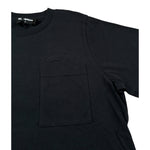 Dsquared2 T-Shirt Girocollo tinta unita con Taschino Nero per Bambino DQ3127 NERO DSQUARED2 