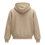 Duepuntozero Felpa tinta unita con Cappuccio Beige per Bambino FLB19PJ BEIGE DUEPUNTOZERO 