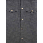 Eleventy Camicia tinta unita In Denim Azzurro per Neonato ES5P40 AZZURRO ELEVENTY 
