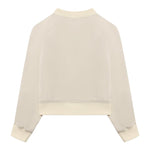 Eleventy Felpa con Zip tinta unita Beige per Bambina EU2A17 BEIGE ELEVENTY 