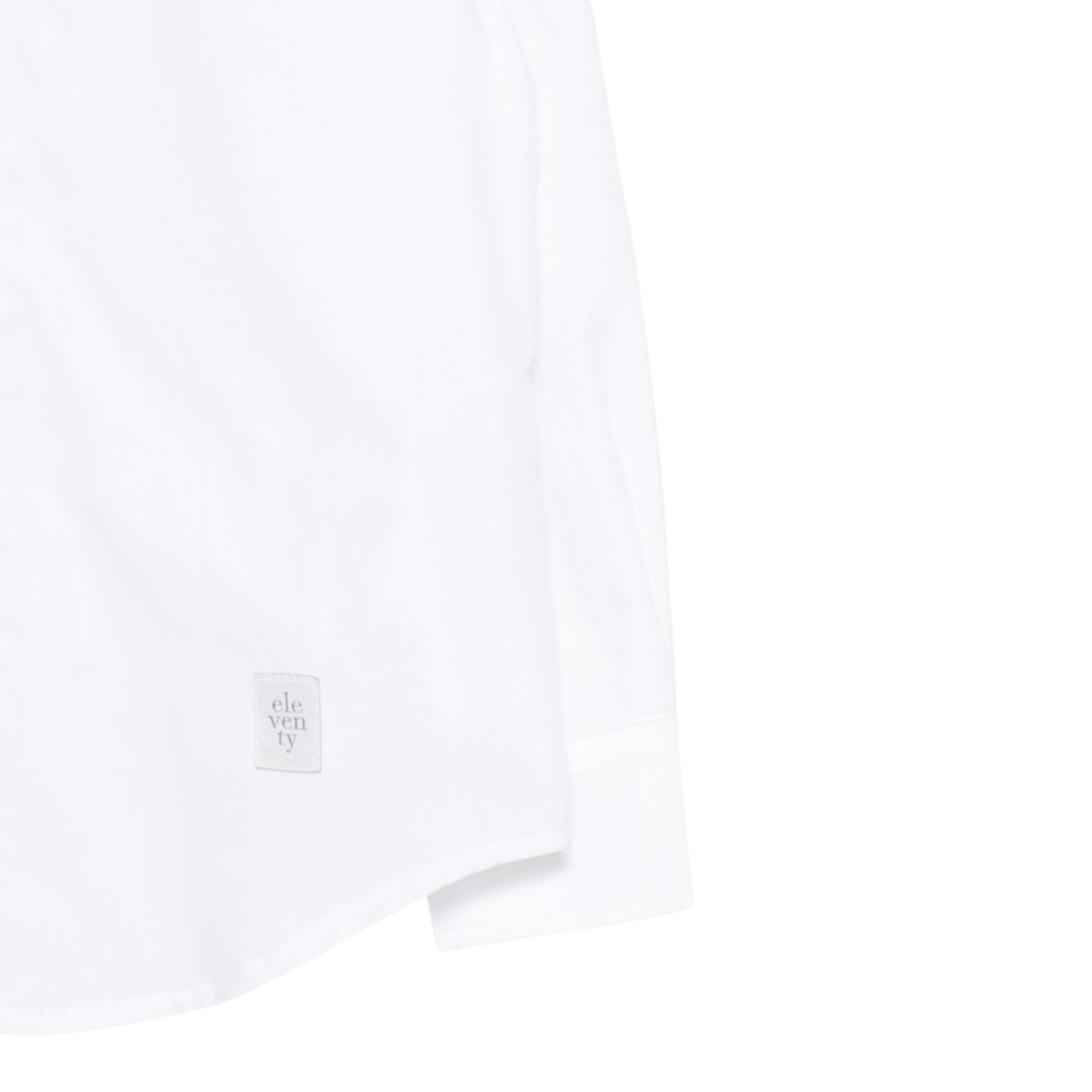 Eleventy Camicia tinta unita Manica Lunga Bianco per Bambino EW5P90 BIANCO ELEVENTY 