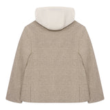 Eleventy Giacca tinta unita con Finta Felpa Beige per Bambino EX2Q24 BEIGE ELEVENTY 