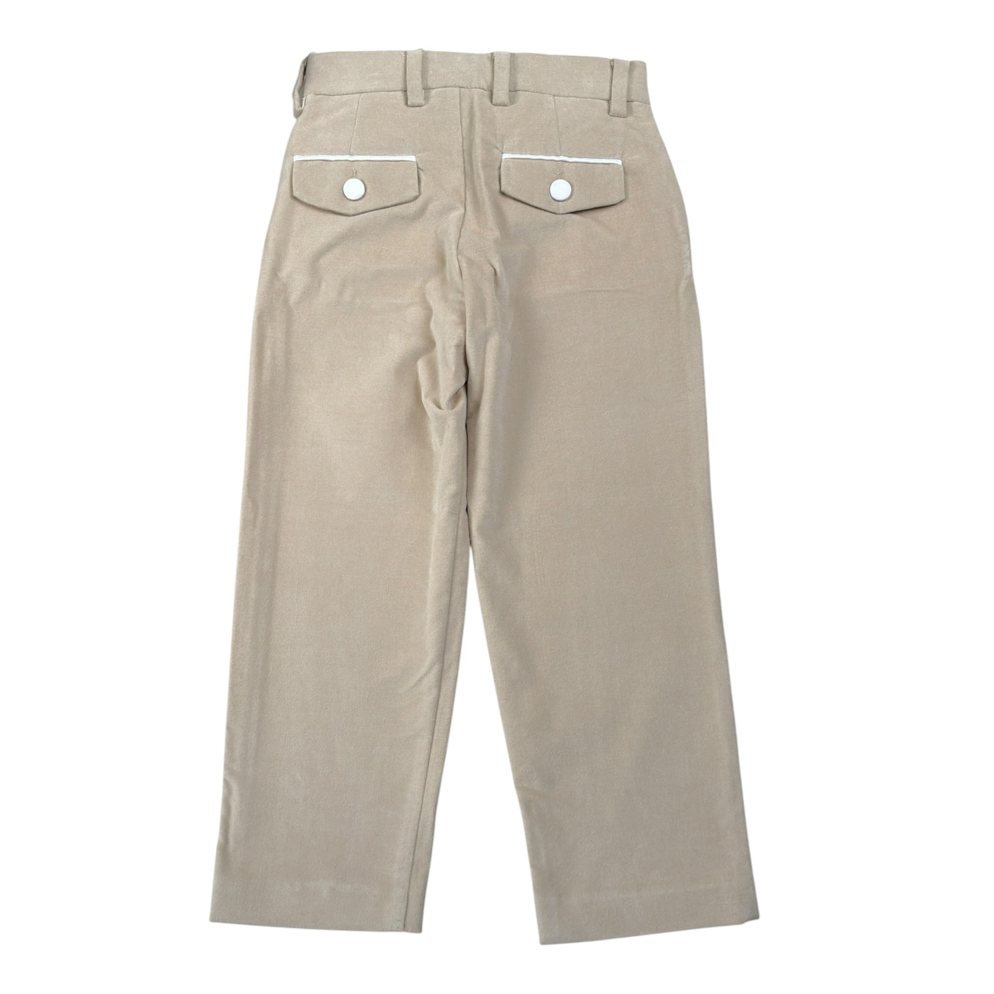 Eleventy Pantalone tinta unita In Velluto Beige per Bambino EX6Q40 BEIGE ELEVENTY 