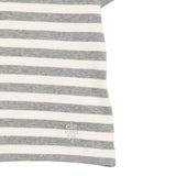 Eleventy T-Shirt Bicolore con Fantasia A Righe Panna/Grigio per Bambino EX8P01J0519 PANNA/GRIGIO ELEVENTY 