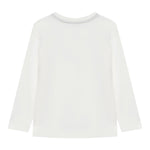 Eleventy Shirt Girocollo tinta unita con Stampa Bianco per Bambino EX8P20 BIANCO ELEVENTY 