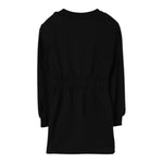 Elisabetta Franchi Abito Manica Lunga Tinta Nita con Paillettes Nero per Bambina EFAB635 NERO ELISABETTA FRANCHI 