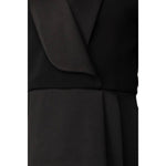 Elisabetta Franchi Abito tinta unita Manica Lunga Nero per Bambina EFAB645 NERO ELISABETTA FRANCHI 