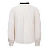 Elisabetta Franchi Camicia Manica Lunga tinta unita Panna per Bambina EFCA269 PANNA ELISABETTA FRANCHI 