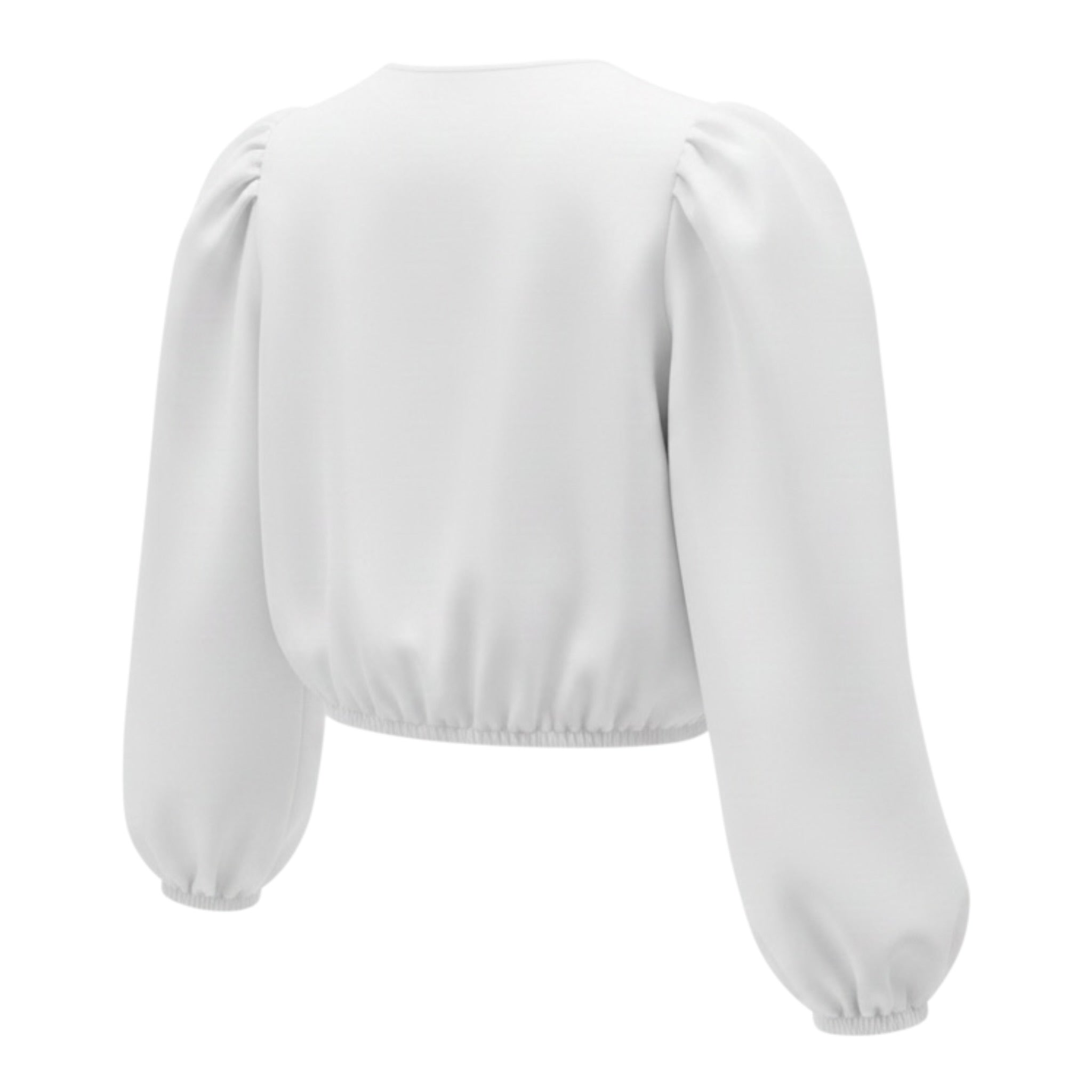 Elisabetta Franchi Camicia tinta unita con Bottoni Bianco per Bambina EFCA275 BIANCO ELISABETTA FRANCHI 
