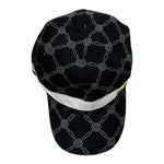Elisabetta Franchi Cappello tinta unita con Visiera E Stampa Nero per Bambina EFCP26 NERO ELISABETTA FRANCHI 