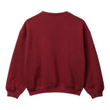 Elisabetta Franchi Felpa Chiusa Girocollo tinta unita Bordeaux per Bambina EFFE158X BORDEAUX ELISABETTA FRANCHI 