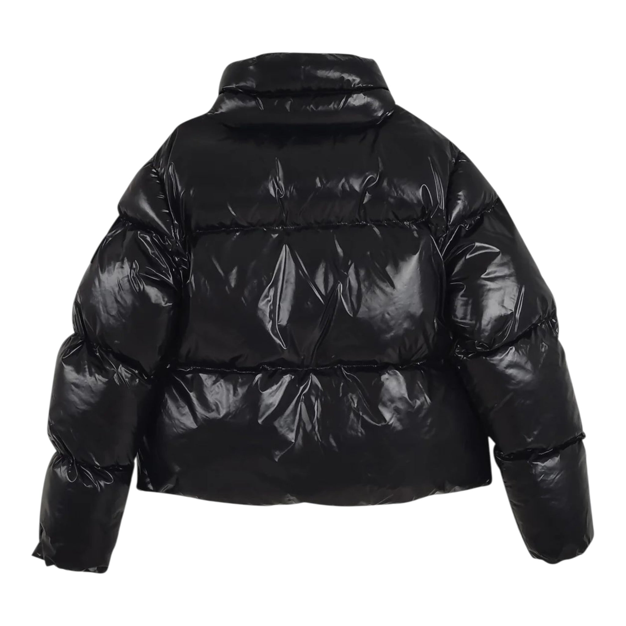 Elisabetta Franchi Giubbino tinta unita con Zip Nero per Bambina EFGB097 NERO ELISABETTA FRANCHI 