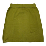 Elisabetta Franchi Gonna tinta unita con Brillantini Verde per Bambina EFGO194 VERDE ELISABETTA FRANCHI 