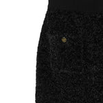 Elisabetta Franchi Gonna tinta unita con Elastico In Vita Nero per Bambina EFGO195 NERO ELISABETTA FRANCHI 