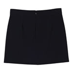 Elisabetta Franchi Gonna Tinta Uniita con Logo Nero per Bambina EFGO197 NERO ELISABETTA FRANCHI 