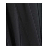 Elisabetta Franchi Gonna tinta unita con Logo Brillantinato Nero per Bambina EFGO198 NERO ELISABETTA FRANCHI 