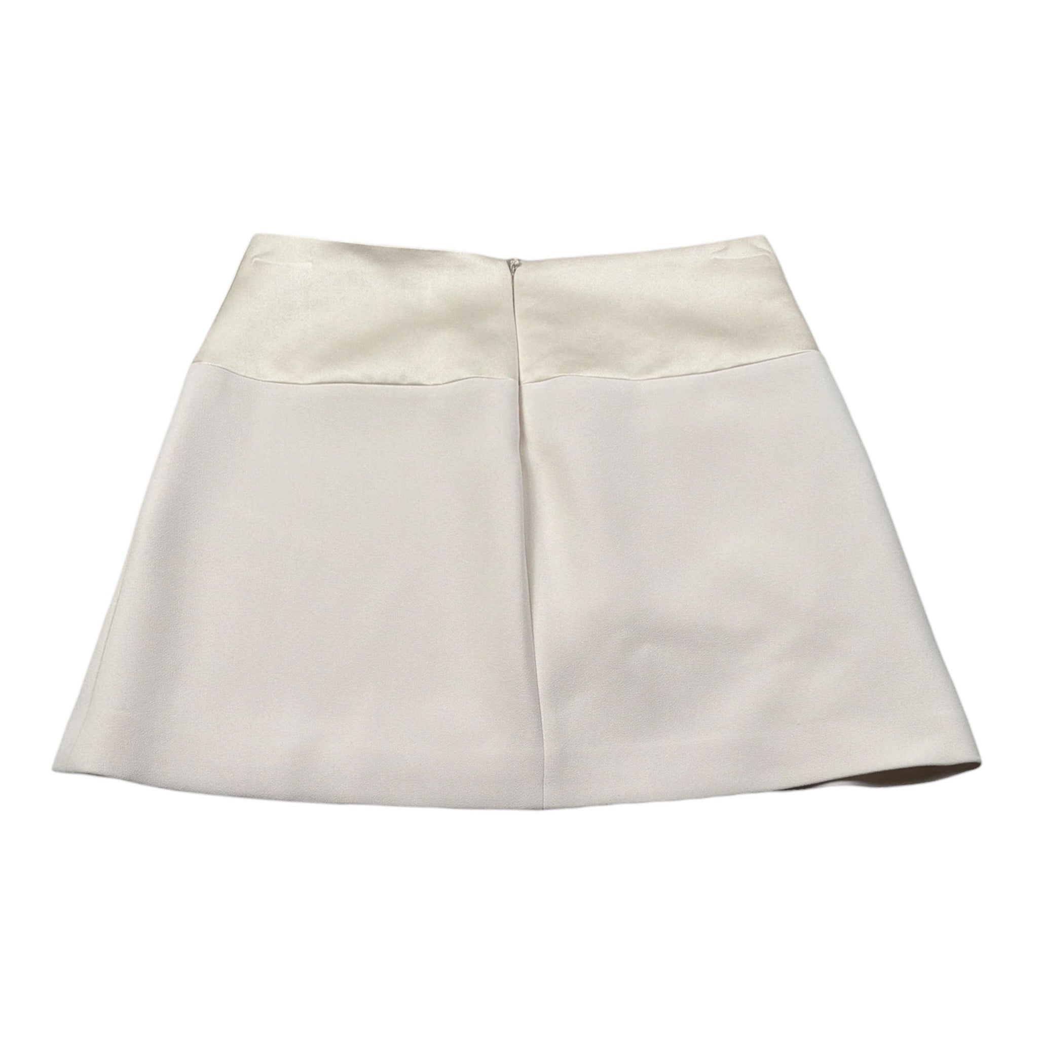 Elisabetta Franchi Gonna tinta unita con Tascone Panna per Bambina EFGO200 PANNA ELISABETTA FRANCHI 