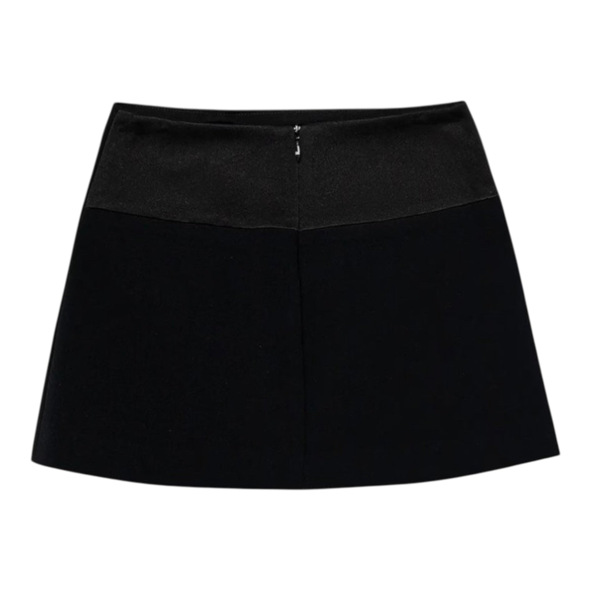 Elisabetta Franchi Gonna tinta unita con Tascone Nero per Bambina EFGO200XX NERO ELISABETTA FRANCHI 