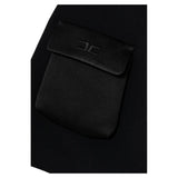 Elisabetta Franchi Gonna tinta unita con Tascone Nero per Bambina EFGO200XX NERO ELISABETTA FRANCHI 