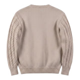 Elisabetta Franchi Maglia tinta unita Girocollo con Logo Rosa per Bambina EFMA170 ROSA ELISABETTA FRANCHI 