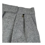 Elisabetta Franchi Pantalone A Palazzo tinta unita Grigio per Bambina EFPA248 GRIGIO ELISABETTA FRANCHI 