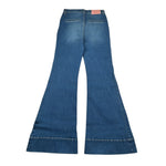 Elisabetta Franchi Jeans tinta unita Modello Zampa Blu per Bambina EFPA293X BLU ELISABETTA FRANCHI 