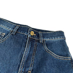 Elisabetta Franchi Jeans tinta unita Modello Palazzo Blu per Bambina EFPA294 BLU ELISABETTA FRANCHI 