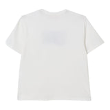 Elisabetta Franchi T-Shirt Girocollo tinta unita con Stampa Bianco per Bambina EFTS245 BIANCO ELISABETTA FRANCHI 