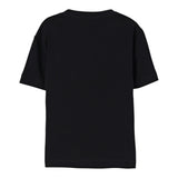 Elisabetta Franchi T-Shirt tinta unita con Logo Nero per Bambina EFTS246X NERO ELISABETTA FRANCHI 