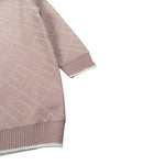 Elisabetta Franchi Abito Manica Lunga tinta unita Rosa per Neonata EGAB217CN ROSA ELISABETTA FRANCHI 