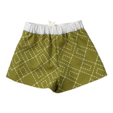 Elisabetta Franchi Short tinta unita con Stampa Verde per Neonata EGBE024 VERDE ELISABETTA FRANCHI 